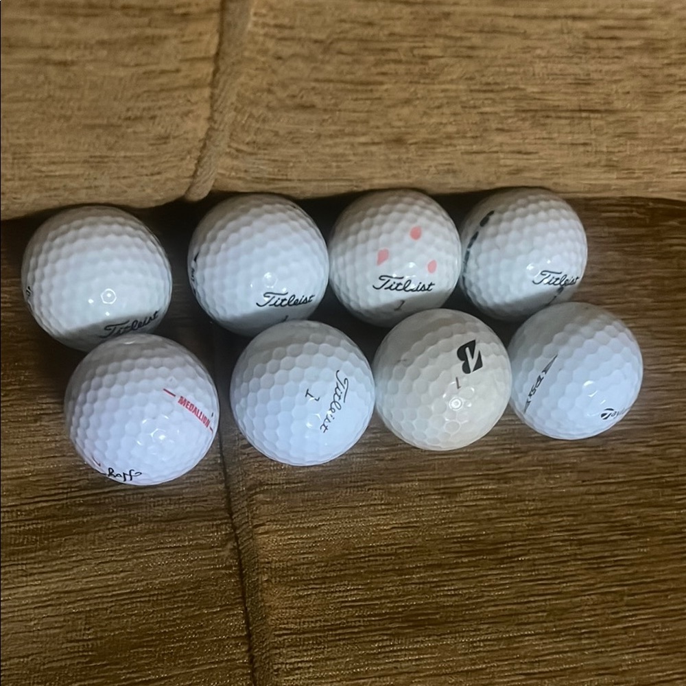 Titleist White‎ Golf Balls 8